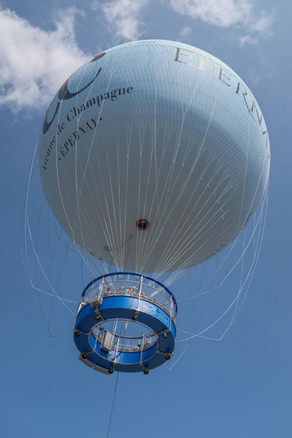 Ballon captif — Epernay © A. Couvreux OT Epernay