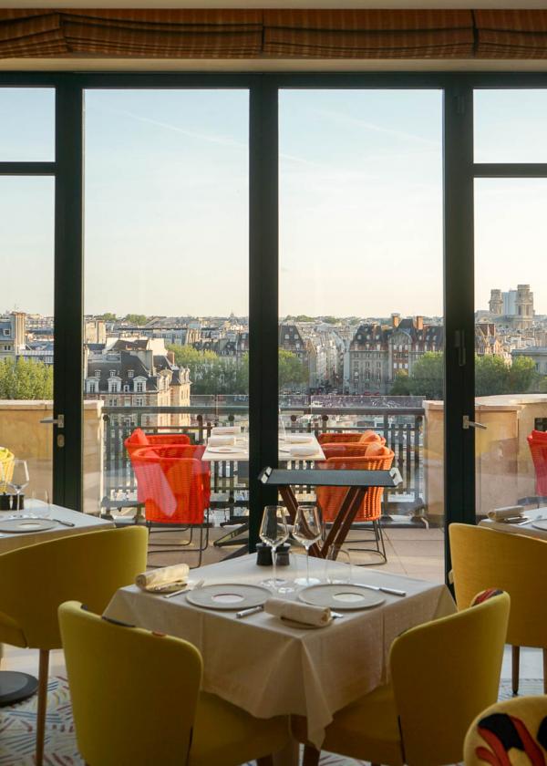 Le Tout-Paris, Cheval Blanc Paris brasserie with views on the