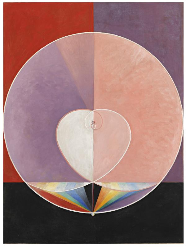 Colombe, n° 2, 1915 © Hilma af Klint Foundation -The Moderna Museet, Stockholm Colombe, n° 2, 1915 © Hilma af Klint Foundation -The Moderna Museet, Stockholm