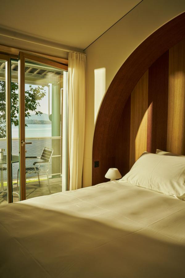 Chambre double supérieure Léman © Benjamin Colombel