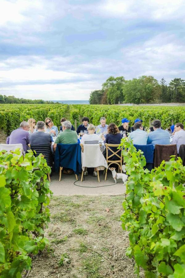 Déjeuner parmi les vignes aux Relais du Goût © Pommery