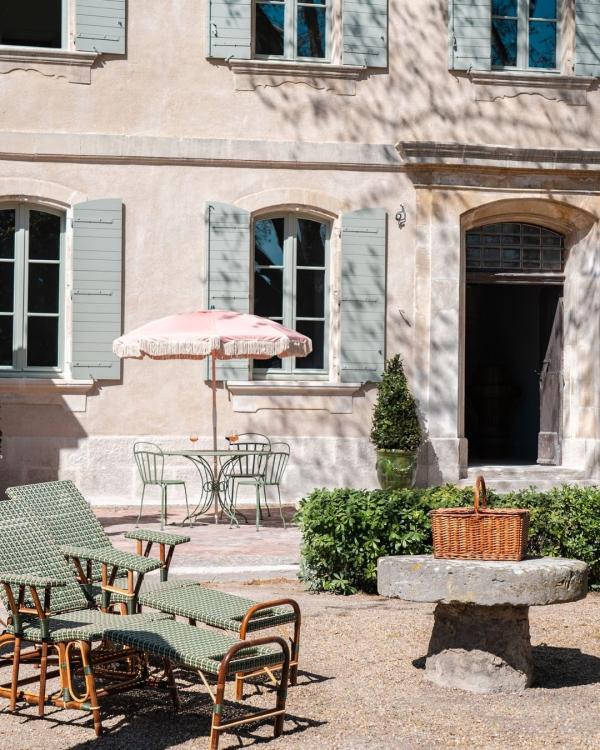 Domaine de Chalamon, un des plus beaux hôtels de Saint-Rémy-de-Provence © domainedechalamon