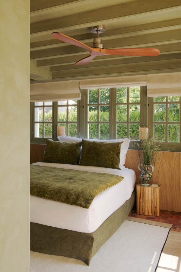 Chaque chambre est unique et rend hommage à l'art de vivre et au rythme de la nature