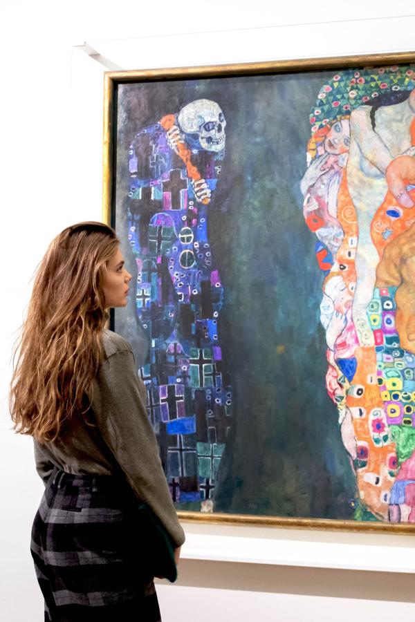 Gustav Klimt – Vue de l'exposition au Leopold Museum © Leopold Museum Wien, Katharina Koberger