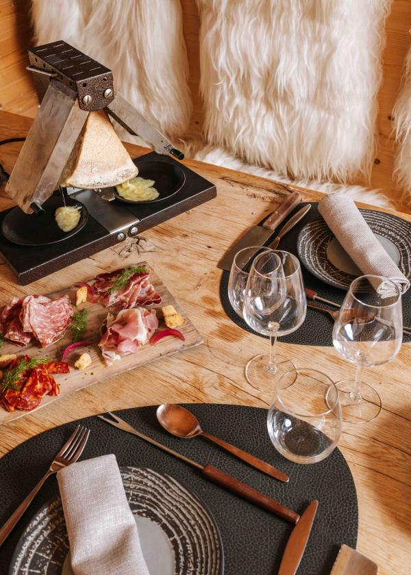 L'un des meilleurs restaurants d'Alpe d'Huez © Le restaurant Mas'Hauts au Grandes Rousses Hotel & Spa