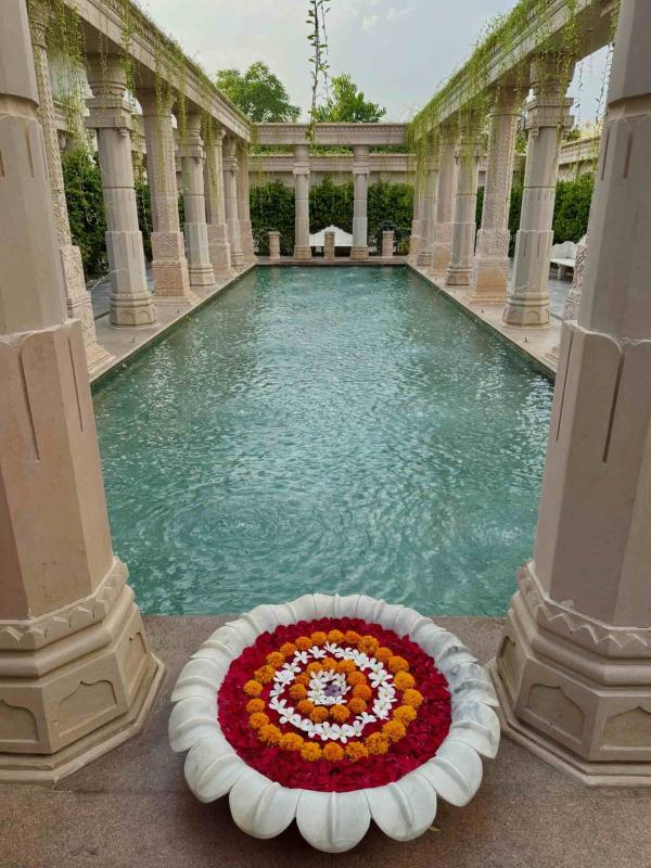 Arrivée au Raffles Jaipur © EL