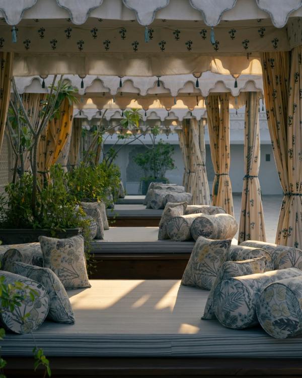 L'un des plus beaux hôtels du Rajasthan © Raffles Jaipur