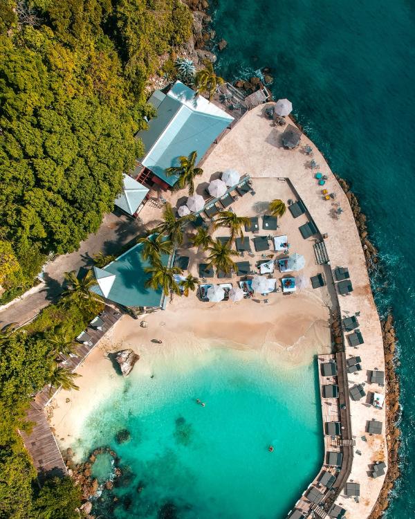 La Toubana vue du ciel © La Toubana