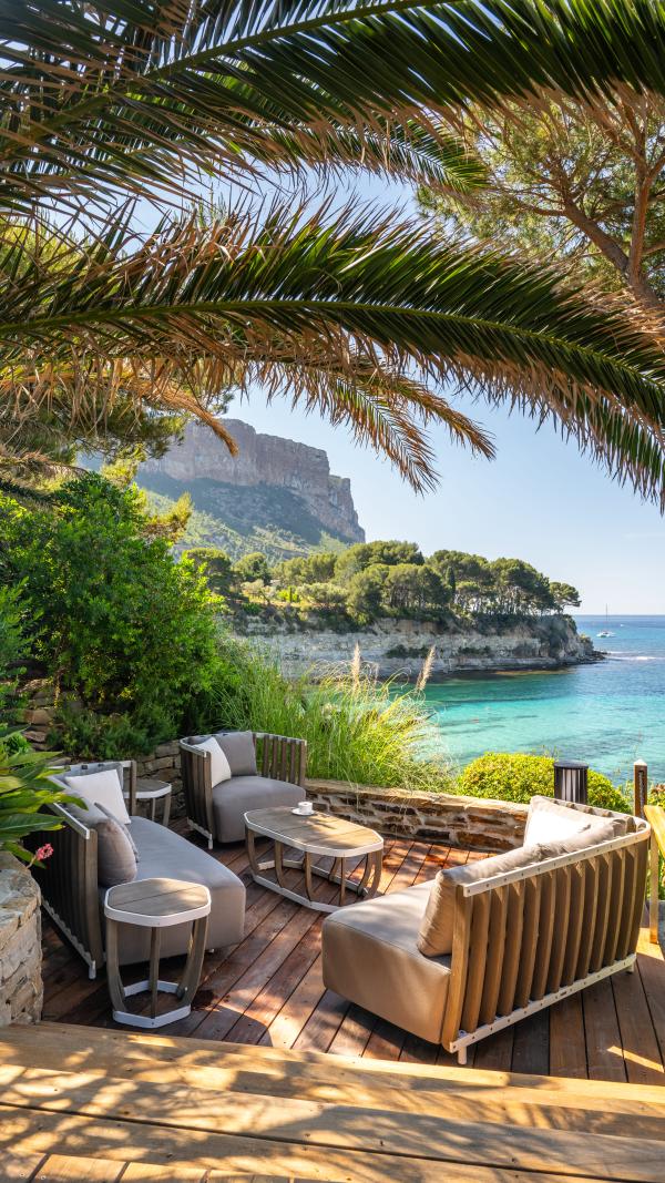 La vue sur la méditerranée depuis la Villa Madie © Evan De Sousa La vue sur la méditerranée depuis la Villa Madie © Evan De Sousa