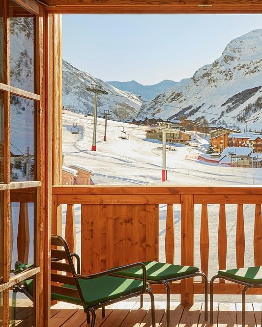 La suite penthouse de l’hôtel © Airelles Val d’Isère La suite penthouse de l'hôtel © Airelles Val d’Isère