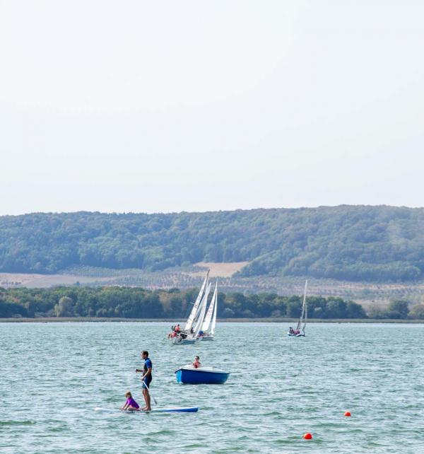 Lac de Madine — activités nautiques © Artipair