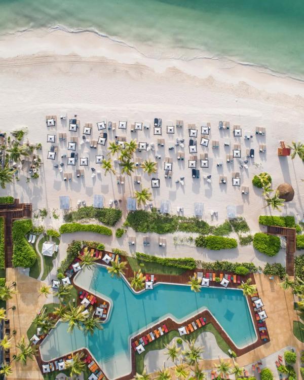 Le resort vue de haut © Hyatt Le resort vue de haut © Hyatt