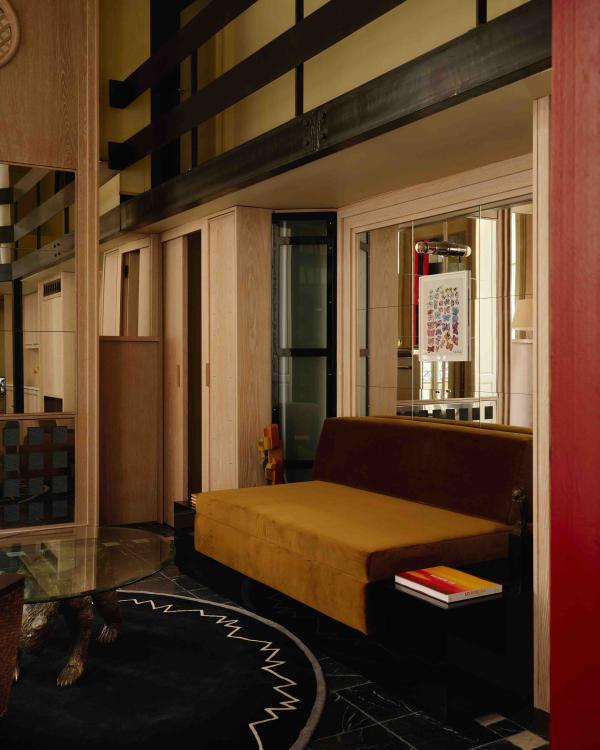 Le style de Necchi Architecture à l'appartement 2 du Projet palais Royal © Pied à Terre | Isabel Bronts