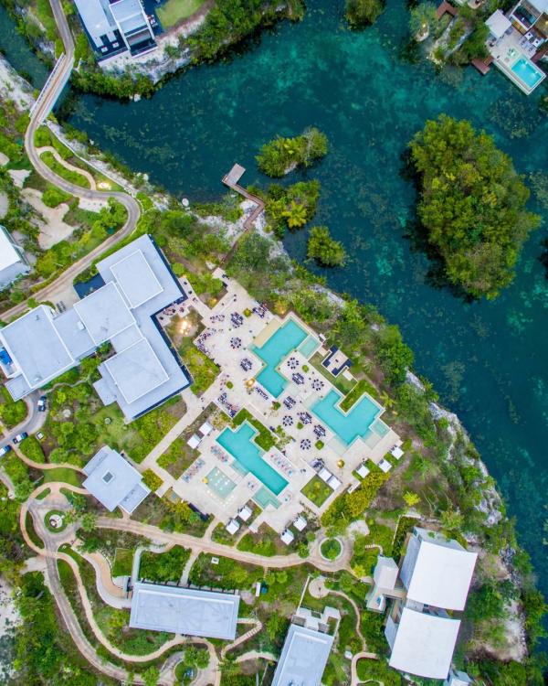 Le resort vue de haut © Hyatt Le resort vue de haut © Hyatt