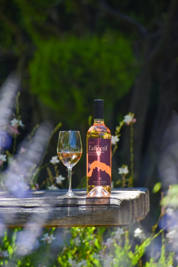 Le Rosé bio L’Affectif  © Baumanière 
