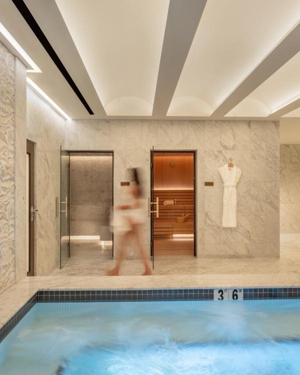 Piscine du Spa © Regent Santa Monica Piscine du Spa © Regent Santa Monica