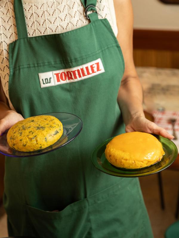 Les tortillas du restaurant à Barcelone © Los Tortillez