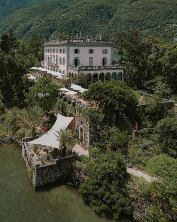 Villa Emden, ravissant boutique-hôtel sur les îles de Brissago © Villa Emden