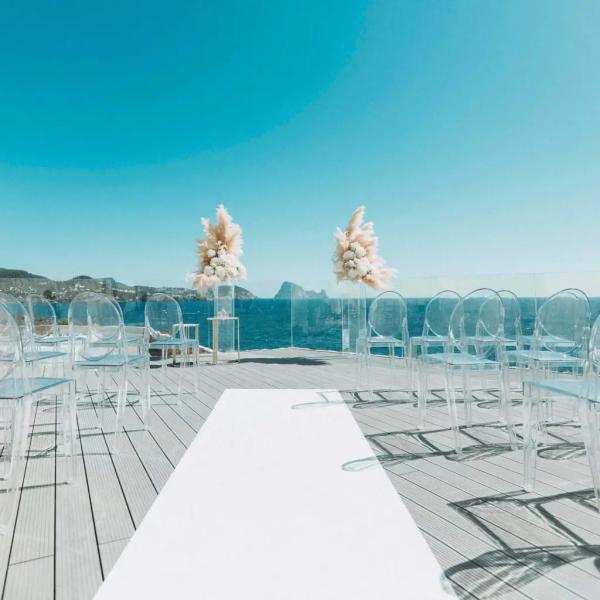 Wedding outdoor Wedding outdoor © Site officiel de l'Hôtel 7Pines Ibiza