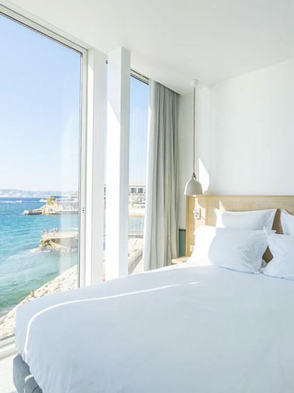 Chambre vue mer © Les Bords de Mer Chambre vue mer © Les Bords de Mer