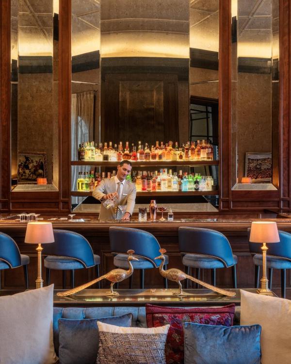 Bar The Oberoi Marrakech, l'hôtel de luxe © The Oberoi Marrakech