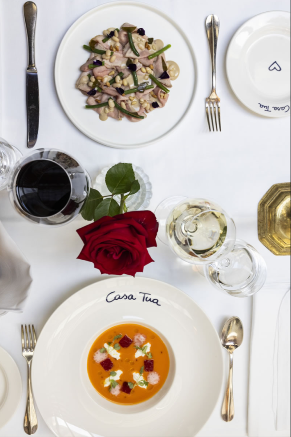 Le restaurant © JK Place Paris Le restaurant © JK Place Paris