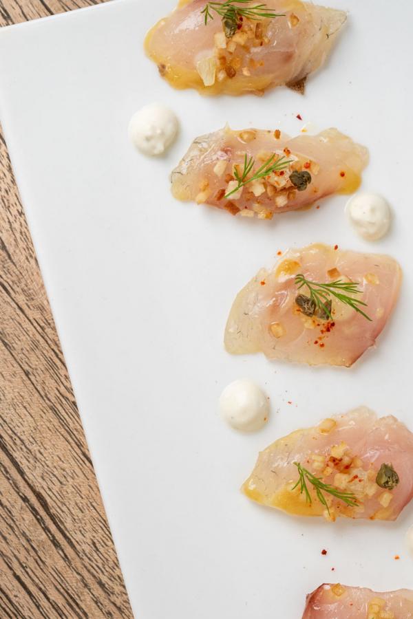 Ceviche de daurade à l'hôtel La Vallée © Atypix