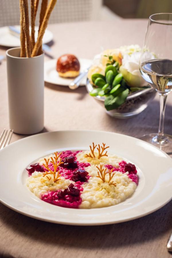Le restaurant Le Relais © Villa Castagnola