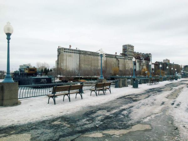 Silo numéro 5 dans le Vieux-Port de Montréal © Pierre Gunther