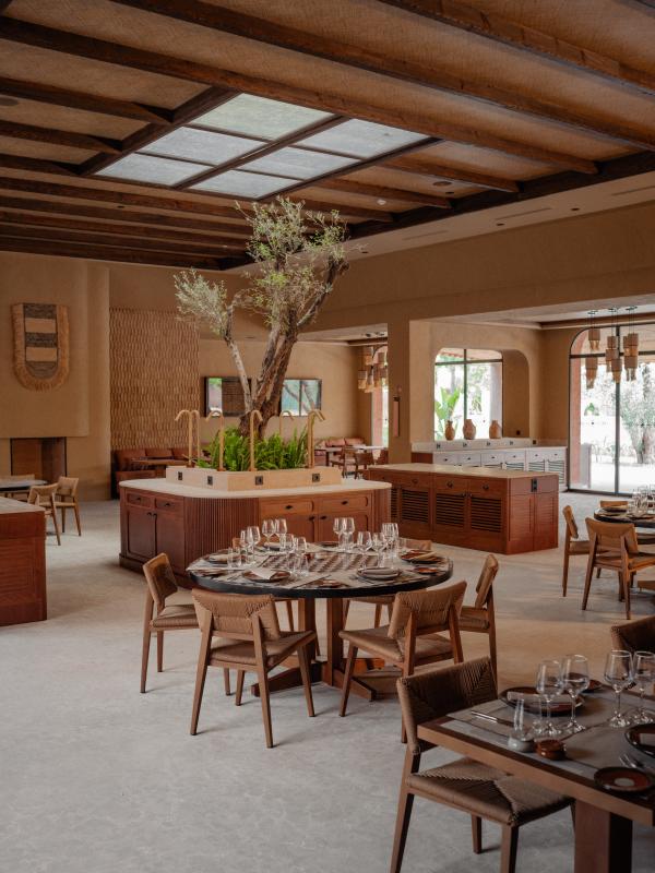 Le restaurant de l’hôtel © Oasis Lodges Marrakech Le restaurant de l'hôtel © Oasis Lodges Marrakech