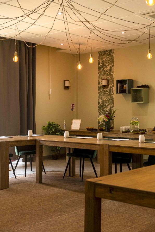 Un séminaire dans la Green Room © Loire Valley Lodges