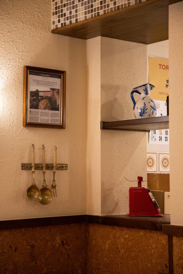 L'intérieur du restaurant © Los Tortillez
