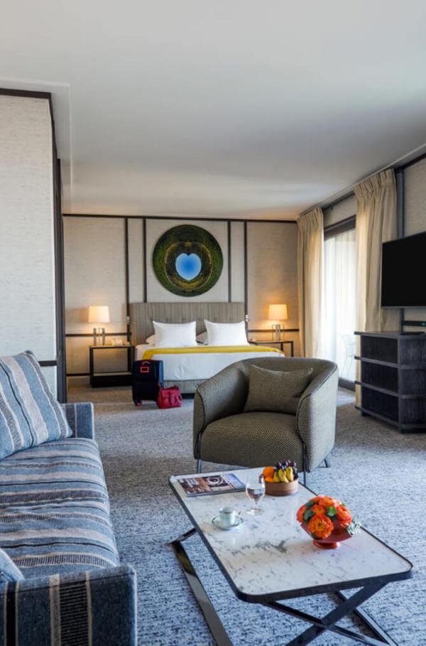 Une suite de l'hôtel à Lyon © Villa Maia