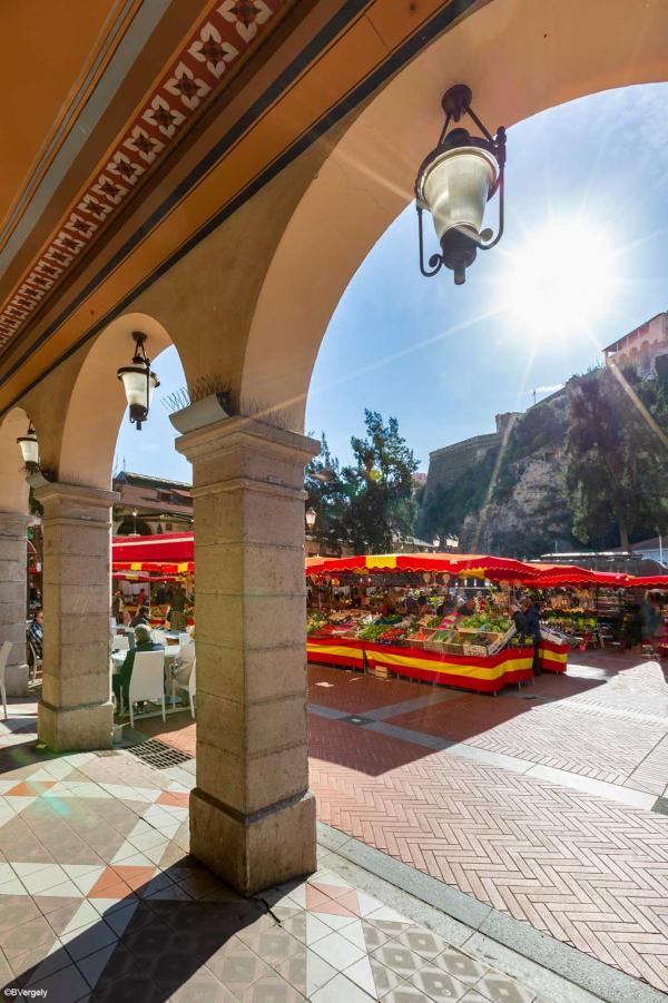 Marché de Monaco © B. Vergely