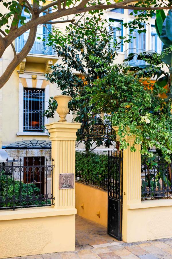 L'entrée de l'hôtel dans le quartier d’Achrafieh © Hotel Albergo 