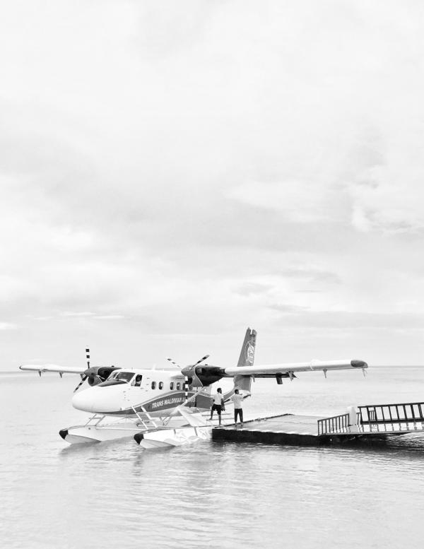 Comble du chic, l'arrivée au Constance Moofushi s'effectue en hydravion © Yonder.fr