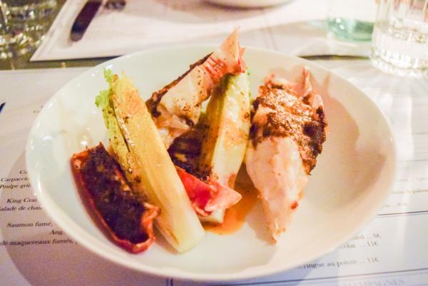 King Crab sous la flamme, beurre de thym (21€) © Yonder.fr