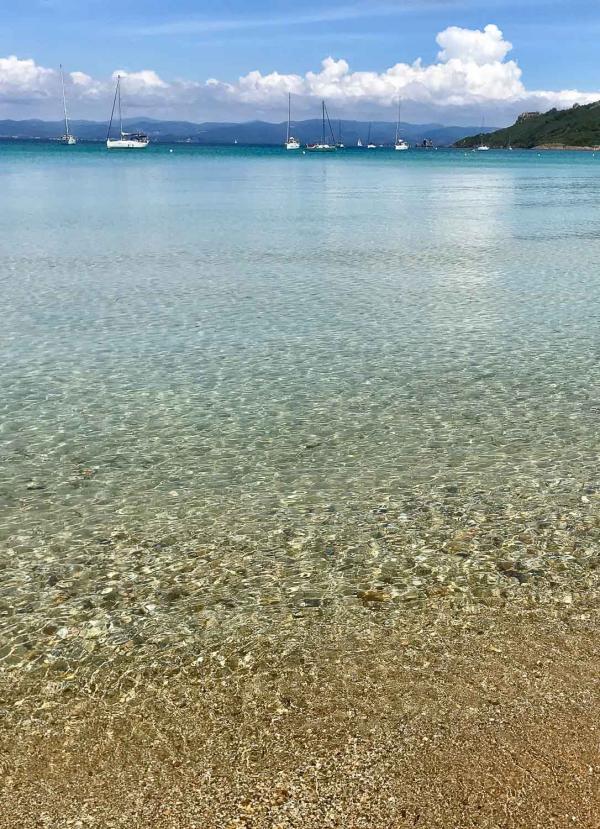 La plage Notre Dame sur l'île de Porquerolles © Emmanuel Laveran