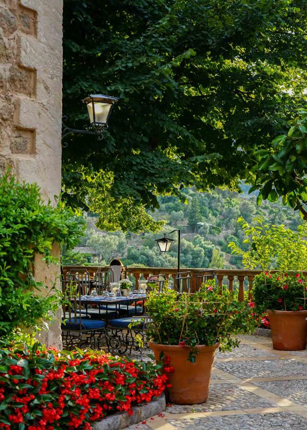 Sur l'une des terrasses de l'hôtel © YONDER.fr