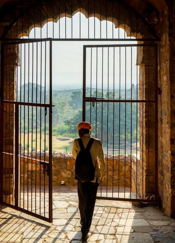 La visite du Bhangarh Fort, au petit matin © YONDER.fr