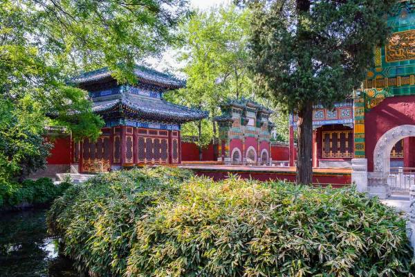 Le Parc Behai comprend lui aussi de nombreux temples. © Pierre Gunther