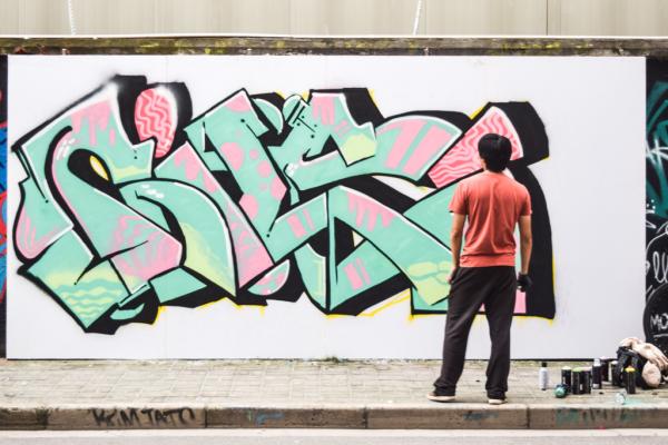 Street art près du M50 © Yonder.fr