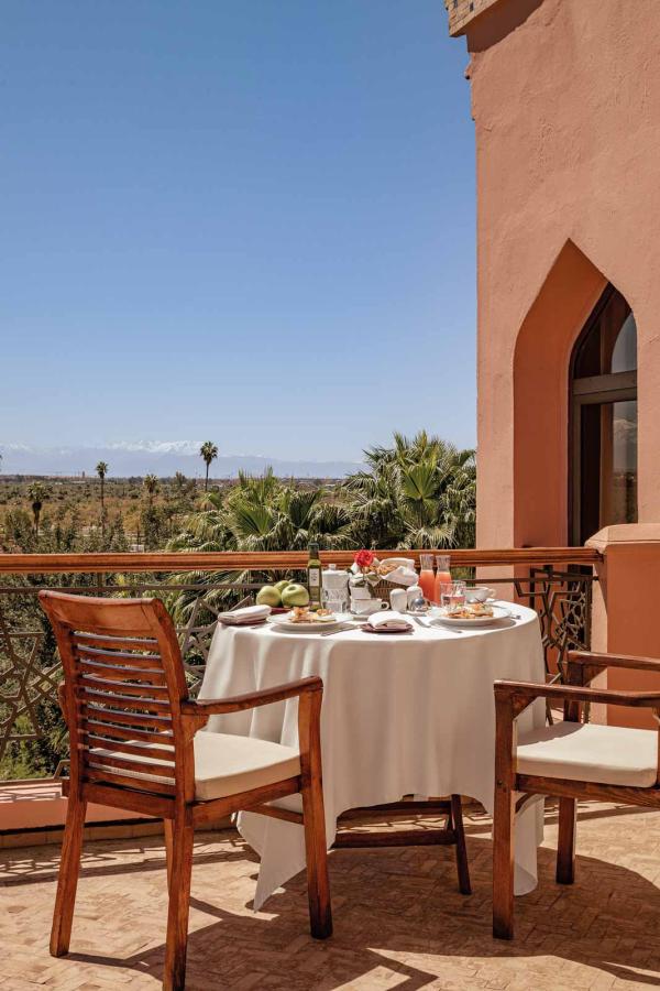 Séjourner dans la suite supérieure d'angle au palace de luxe au palace de Marrakech © Es Saadi
