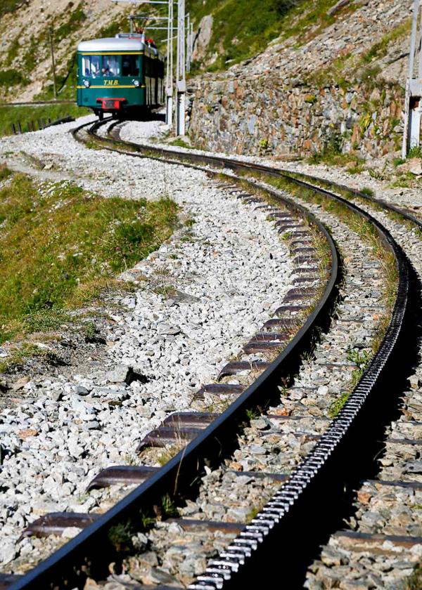 Le Tramway du Mont-Blanc © OT Saint-Gervais Studio buonaventura