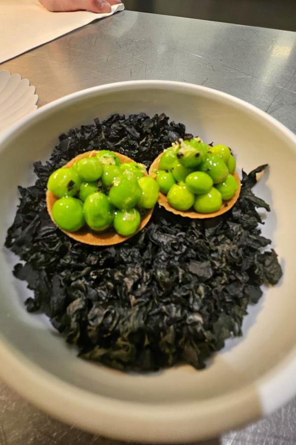 Tarte aux petits pois © Florence Valencourt