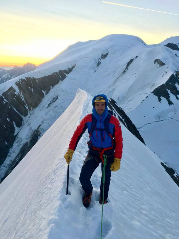 Ascension de l'aiguille de Bionnassay © Compagnie des guides de Saint-Gervais Julien Pelloux