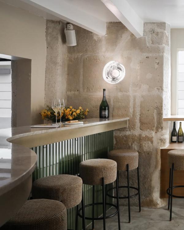 Bubble Bliss, le seul bar à champagne de Paris © BCDF Studio