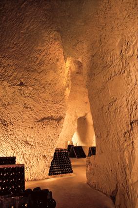 Caves Taittinger à Reims © Louis Teran 