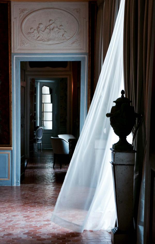 Les élégants intérieurs du Château de Fonscolombe © Emmanuel Laveran