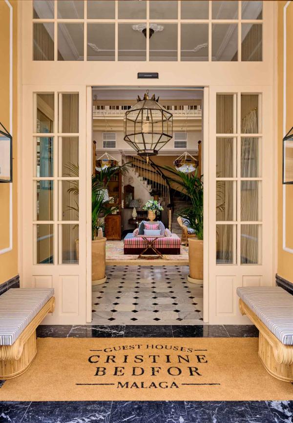 Le hall de l'hôtel Cristine Bedfor Málaga 
